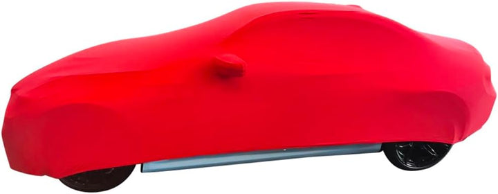 Indoor Autoabdeckung kompatibel mit BMW M2 (G87) Coupe mit Spiegeltaschen SUPER Soft Stretch