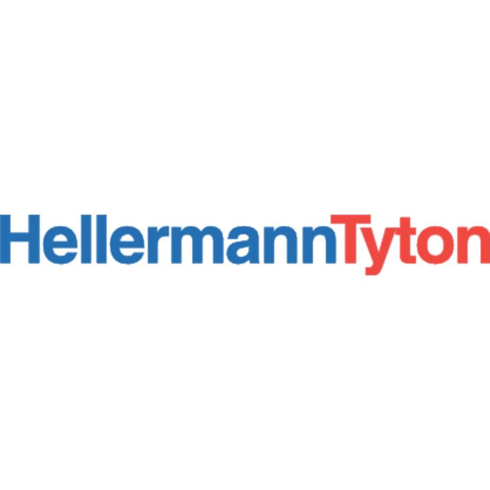 HellermannTyton 323-50750 Schrumpfschlauch mit Kleber Schwarz 75mm 22mm Schrumpfrate:4:1 1m