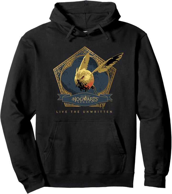 Harry Potter Hogwarts Legacy Golden Snidget Pullover Hoodie