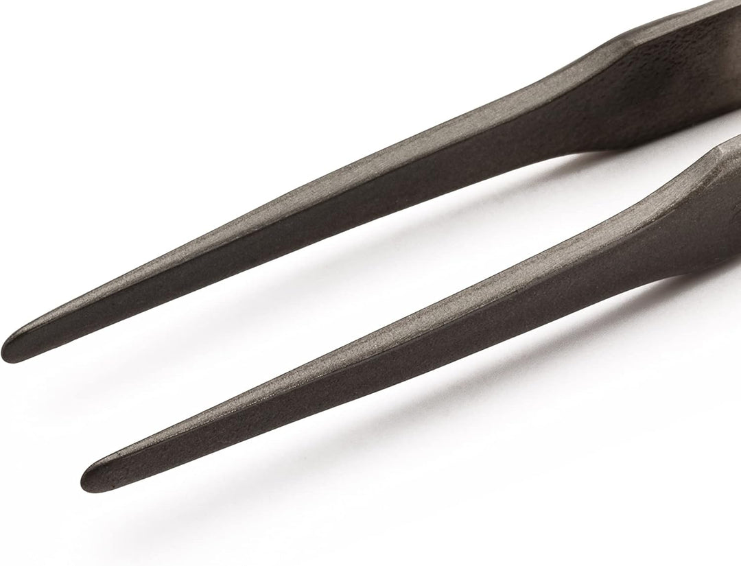 Weller EREM 2ASA Präzisionspinzette Mit Flachen Abgerundeten Spitzen, 120 mm
