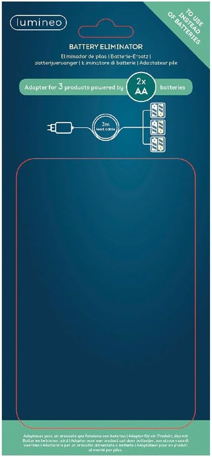 Batterieadapter Batterieersatz 4,5 V für 3 Verbraucher mit je 3AA Batterien