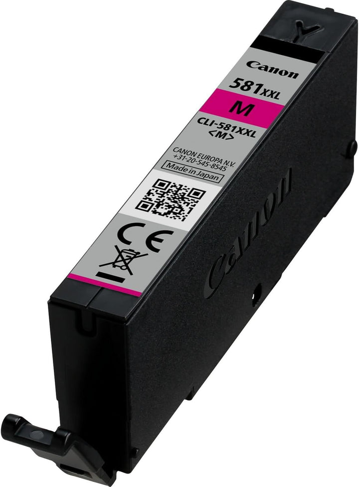 Canon Tintentank CLI-581 XXL - M Magenta, sehr hohe Reichweite 11,7 ml für PIXMA Tintenstrahldrucker