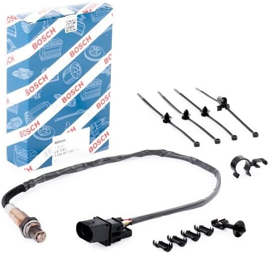 Bosch 0258007353 - Lambdasonde mit fahrzeugspezifischem Stecker