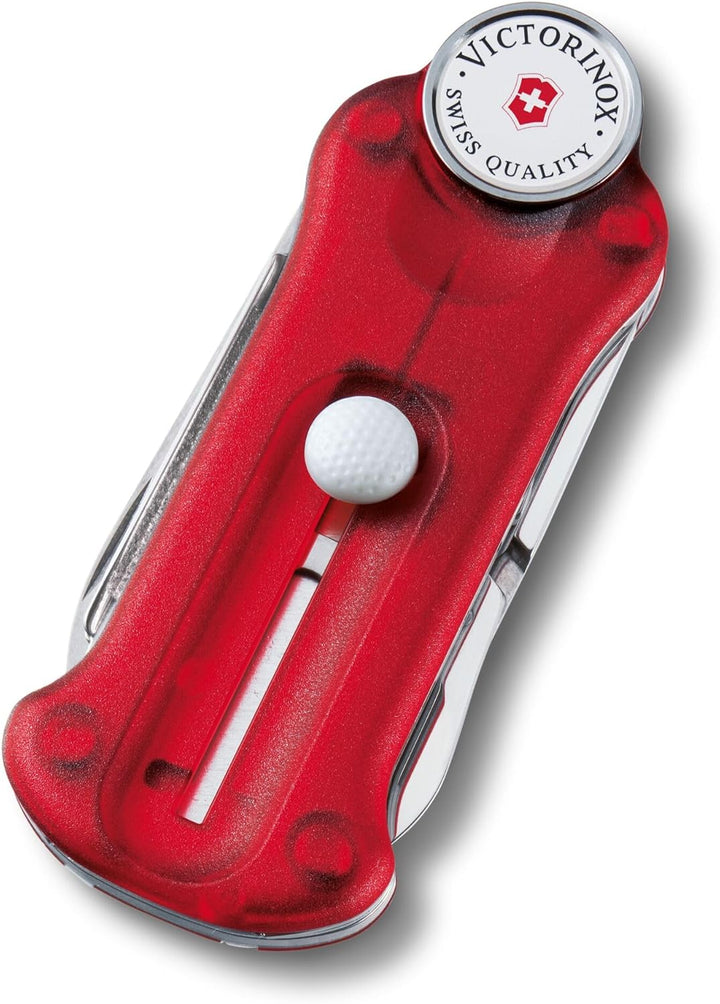 Victorinox Schweizer Taschenmesser, Golf Tool, Multitool, Outdoor, 10 Funktionen, Klinge, Reparatur-