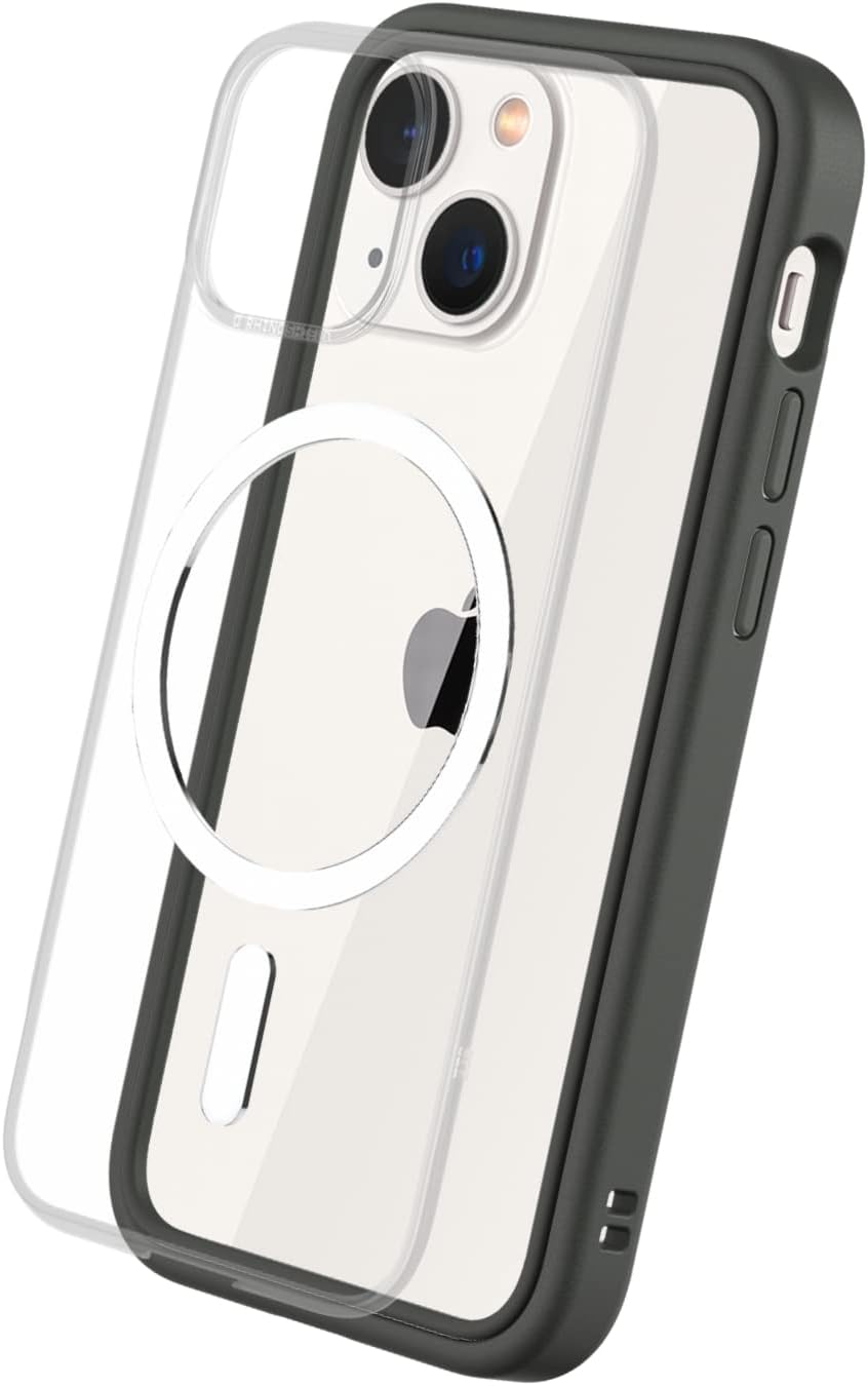 RhinoShield Modulares Case kompatibel mit MagSafe für [iPhone 13 Mini] | Mod NX - Überragender Magne