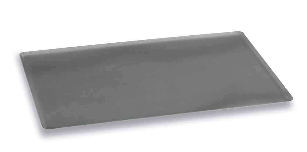 Lacor 68640 Backblech, schwarzstahl 60 x 40 cm 60x40 cm Schwarzer Stahl, 60x40 cm Schwarzer Stahl