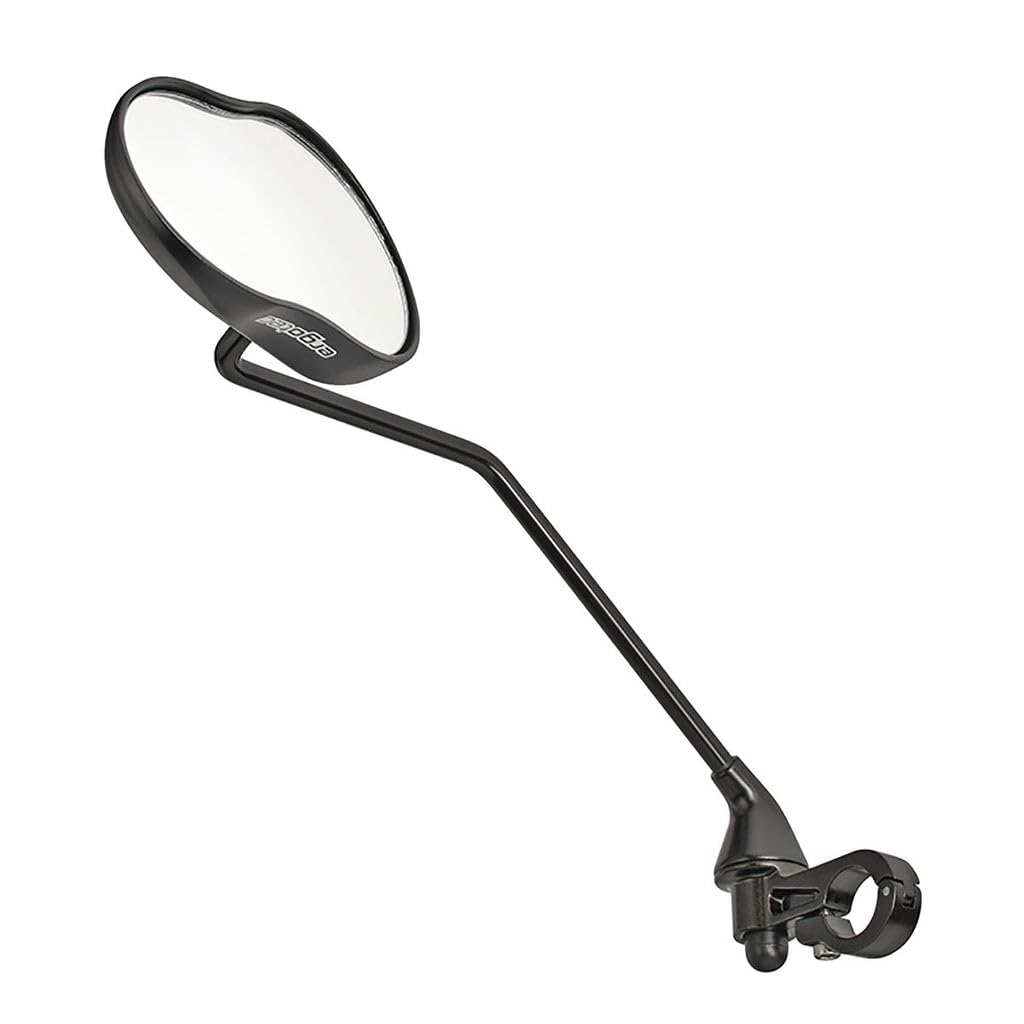 ergotec Unisex – Erwachsene M 99 Lv Fahrradspiegel, Schwarz, Einheitsgrösse