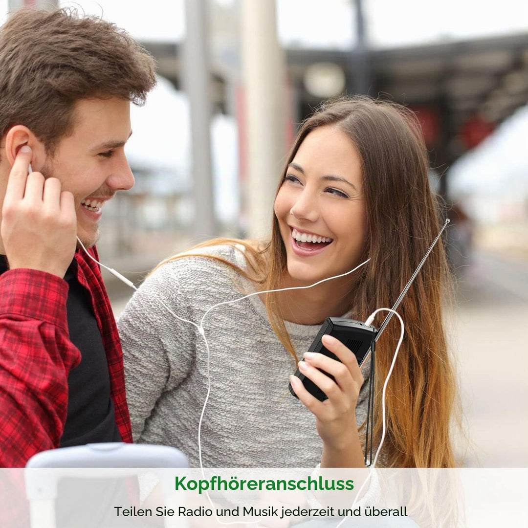 Tendak Tragbares Radio, kleines tragbares Radio FM/AM (MW) /SW, Transistor Radio mit hervorragendem