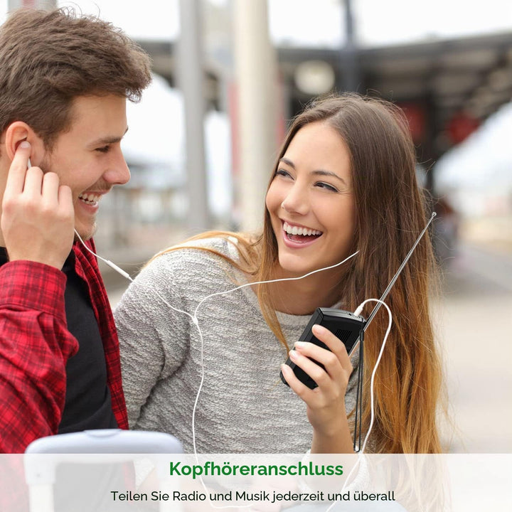 Tendak Tragbares Radio, kleines tragbares Radio FM/AM (MW) /SW, Transistor Radio mit hervorragendem