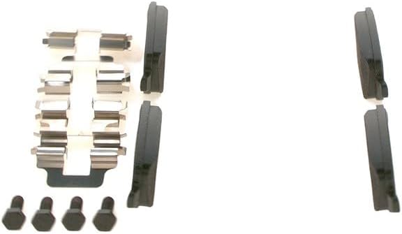 Bosch BP1150 Bremsbeläge - Hinterachse - ECE-R90 Zertifizierung - vier Bremsbeläge pro Set
