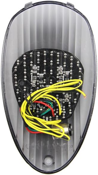 avdb-moto LED-Bremslicht mit integrierten Blinker kompatibel mit Kawasaki Vulcan VN900 (Getönt), Get