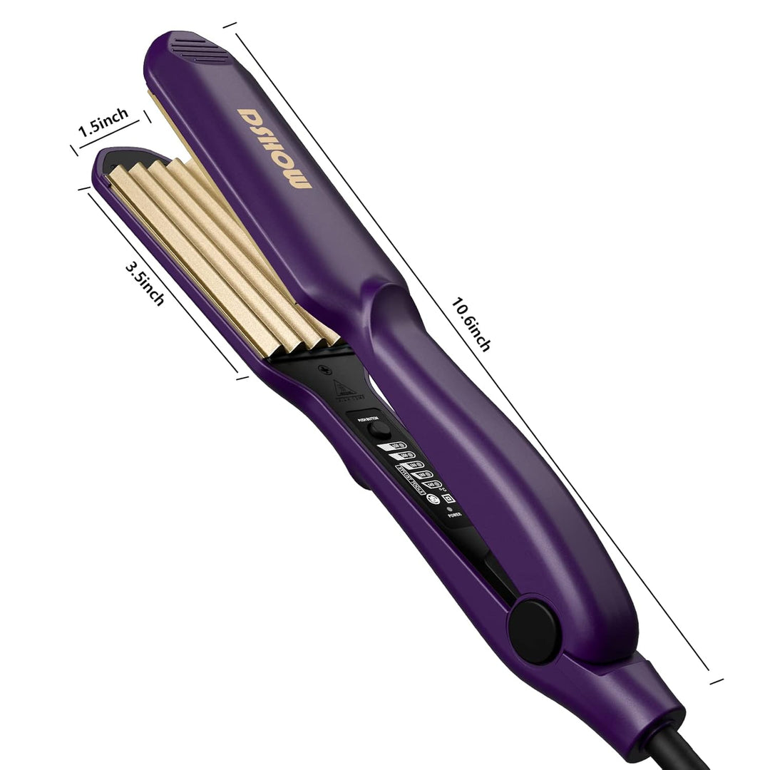 Kreppeisen für die Haare DSHOW Keramik Crimping iron for Hair Glätteisen Haarglätter Kreppeisen und