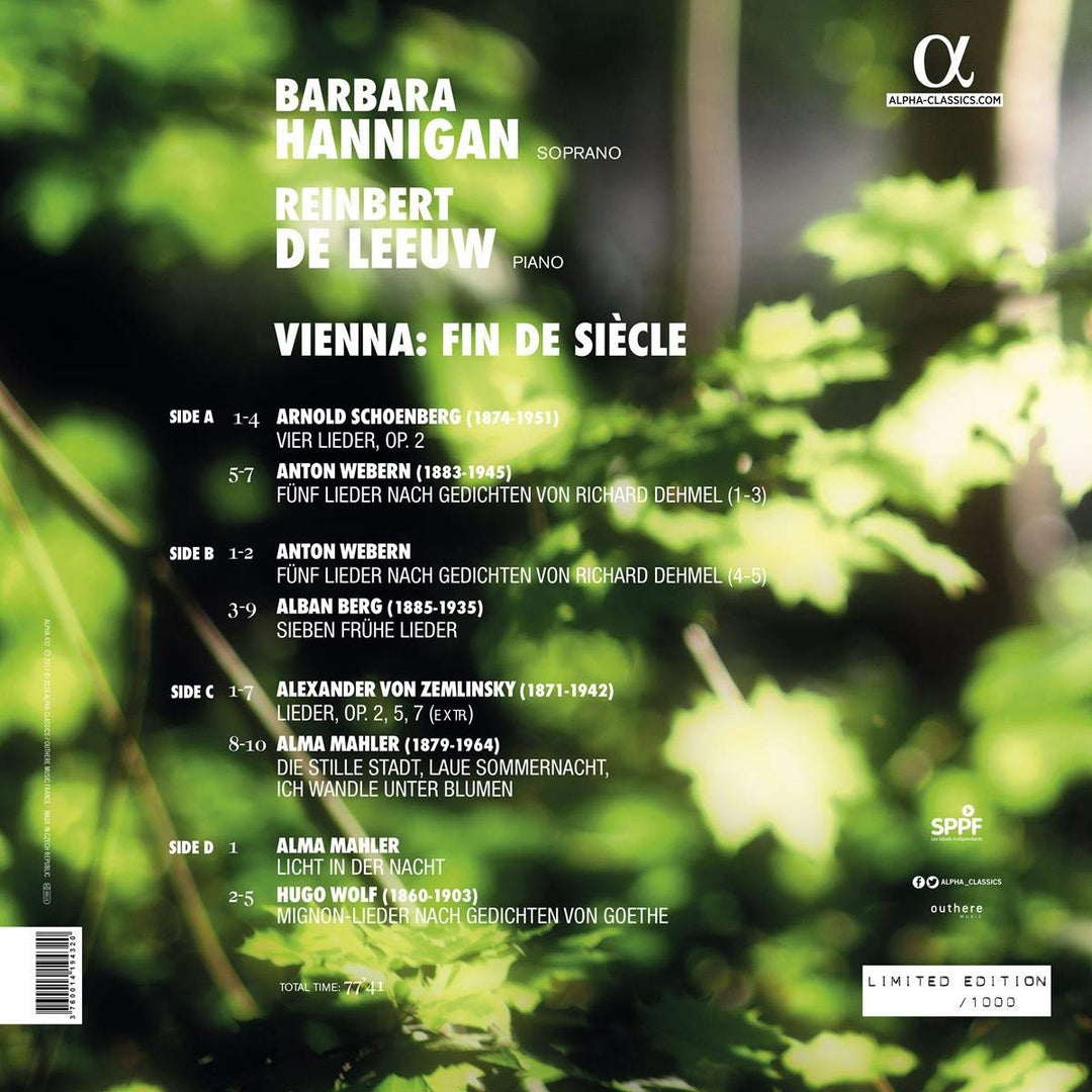 Vienna-Fin de Siècle, Vinyl