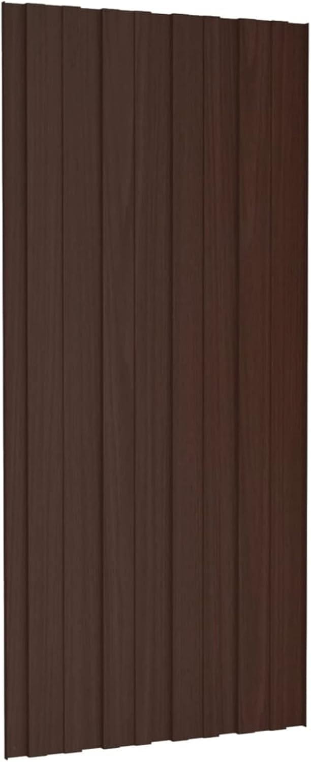 Homgoday Dachpaneele Dachblech Trapezbleche Stahlblech Metallblech Dach Platten Dachblech für Geräte