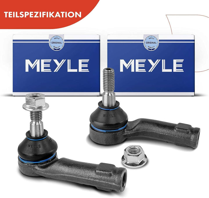 2x Original MEYLE ‎716 020 0022 ‎716 020 0023 Spurstangenkopf Vorderachse Kompatibel mit B-Max JK 20