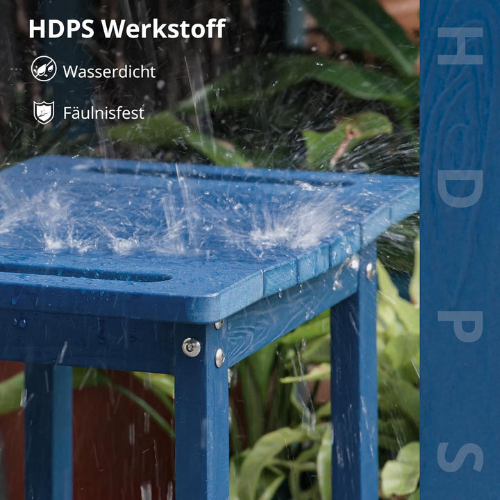 LUE BONA HDPS Duschbänke, Duschhocker zum Rasieren der Beine mit Ablage, wasserdichter Badstuhlsitz