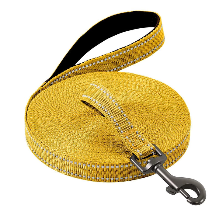 COMSLE Schleppleine für Hunde, 3m / 5m / 10m / 15m / 20m Robuste Lange Hundeleine Reflektierend Trai