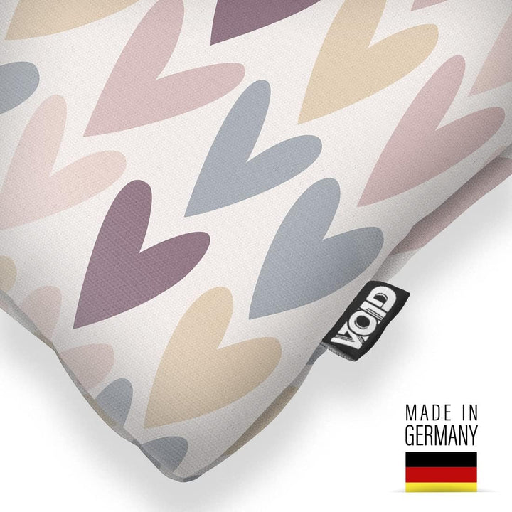 VOID Herzen Muster Kissenbezug Kissenhülle Sofakissen Kissen Deko Outdoor-Kissen Dekokissen, Kissen