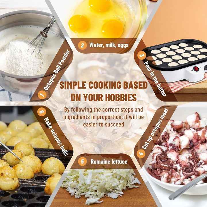 BAOSHISHAN Elektrische Takoyaki Maker Octopus Ball Maschine 20 Löcher Takoyaki Gerät für Zuhause 220