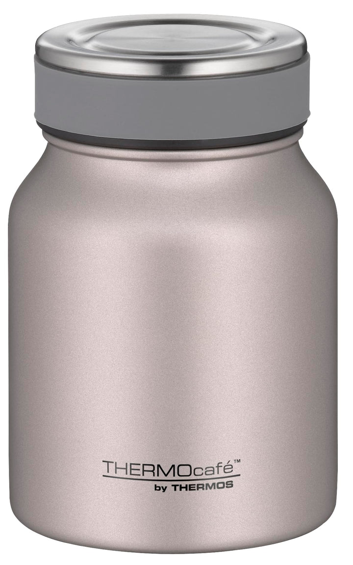 THERMOcafé Thermobehälter für Essen 0,50 l, 9 h heiss, rose mat | 14 h kalt, auslaufsicher, Edelstah