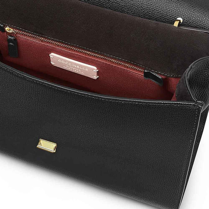 Coccinelle Neofirenze Text Handbag Noir