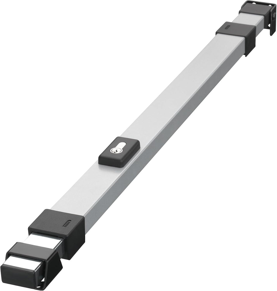 ABUS Tür-Panzerriegel PR1500, silber, 46490, 84 x 9 x 8 cm
