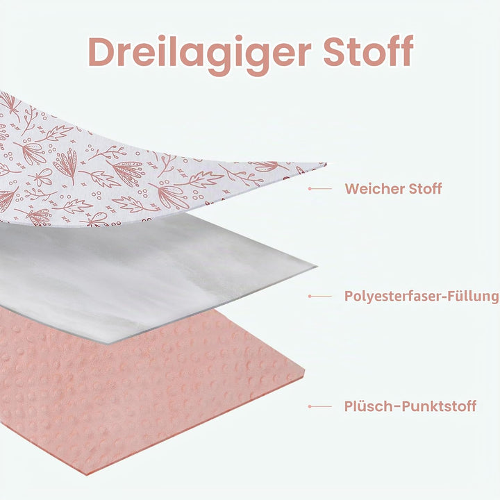 Einschlagdecke Babyschale für Winter Buggy Universal Fusssack Babydecke Baumwolle Baby Pucksack für
