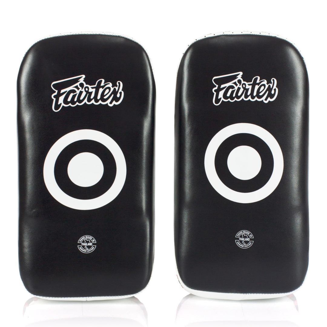 Fairtex Gebogene MMA Muay Thai Pads (Paar) Schwarz Extra Thick, Schwarz Extra Thick