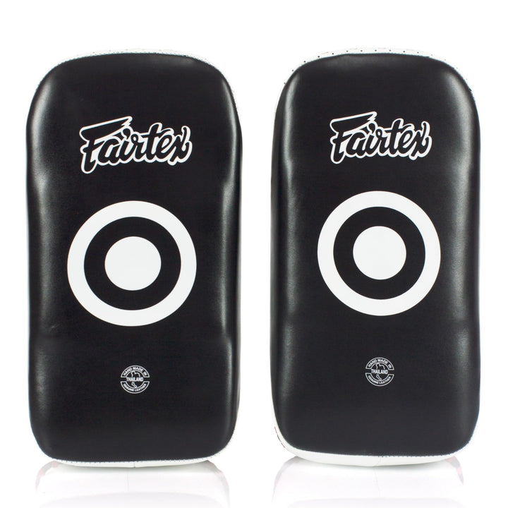 Fairtex Gebogene MMA Muay Thai Pads (Paar) Schwarz Extra Thick, Schwarz Extra Thick