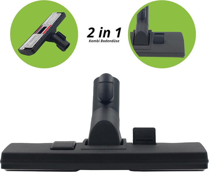 Staubsaugerladen.de Düse kompatibel mit Miele Staubsauger – Ersatzteil für Miele S2, S4, S5, S6, S8,
