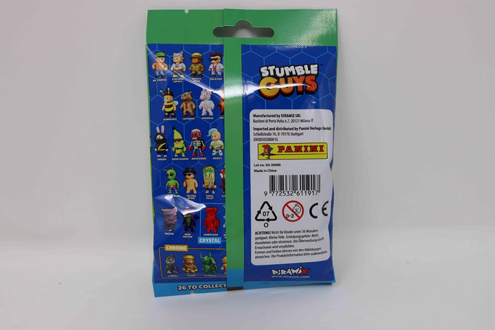 Generisch Stumble Guys 3D Sammelfiguren Serie 2 - Chrome Crystal Figur - 2 Tüten