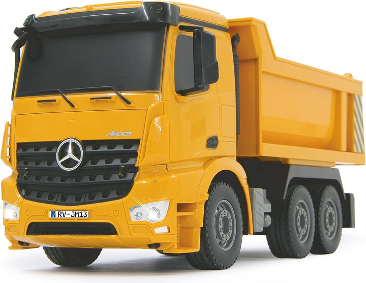 JAMARA 405108 - Muldenkipper Mercedes Arocs 1:26 2,4G - Kippmulde hoch / runter, Licht vorne, profil