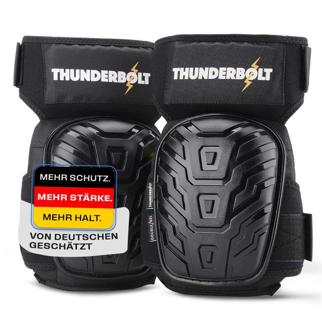 Thunderbolt® Knieschoner Professioneller Knieschützer mit komfortablem Gelkissen Knieschoner Fliesen
