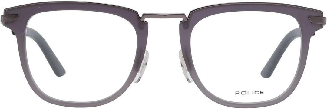 Police Unisex Vpl566480568 Sunglasses, Total Shiny Gun, 48