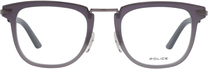 Police Unisex Vpl566480568 Sunglasses, Total Shiny Gun, 48