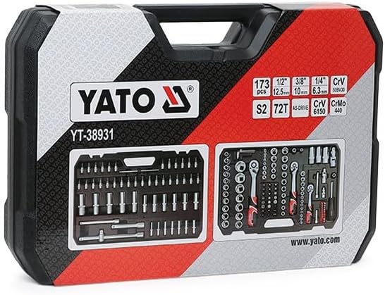 SOCKET SET 14 38 & 12 173PCS