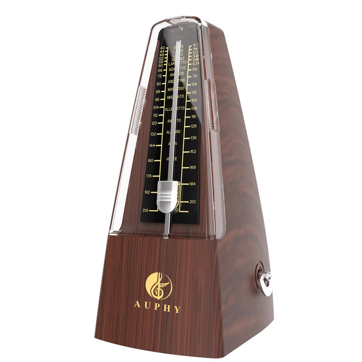Universal Mechanisches Metronom mit Akzentglocke, genauer Takt, klassisches Aussehen, geeignet für K