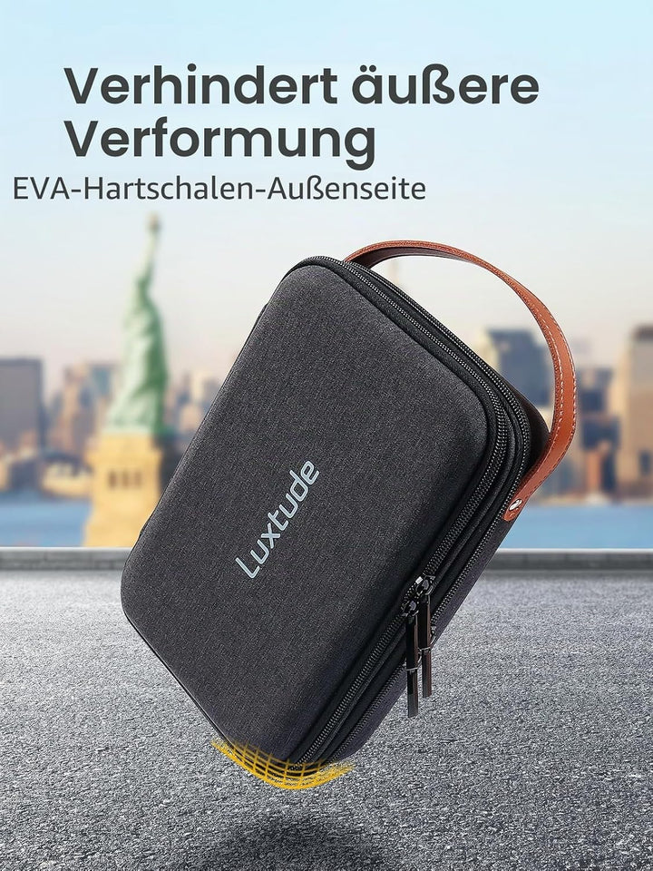 Luxtude Haarschneider Tasche für Reise,EVA Haarschnitt Barber Supplies Organizer Taschen,Trimmer Auf