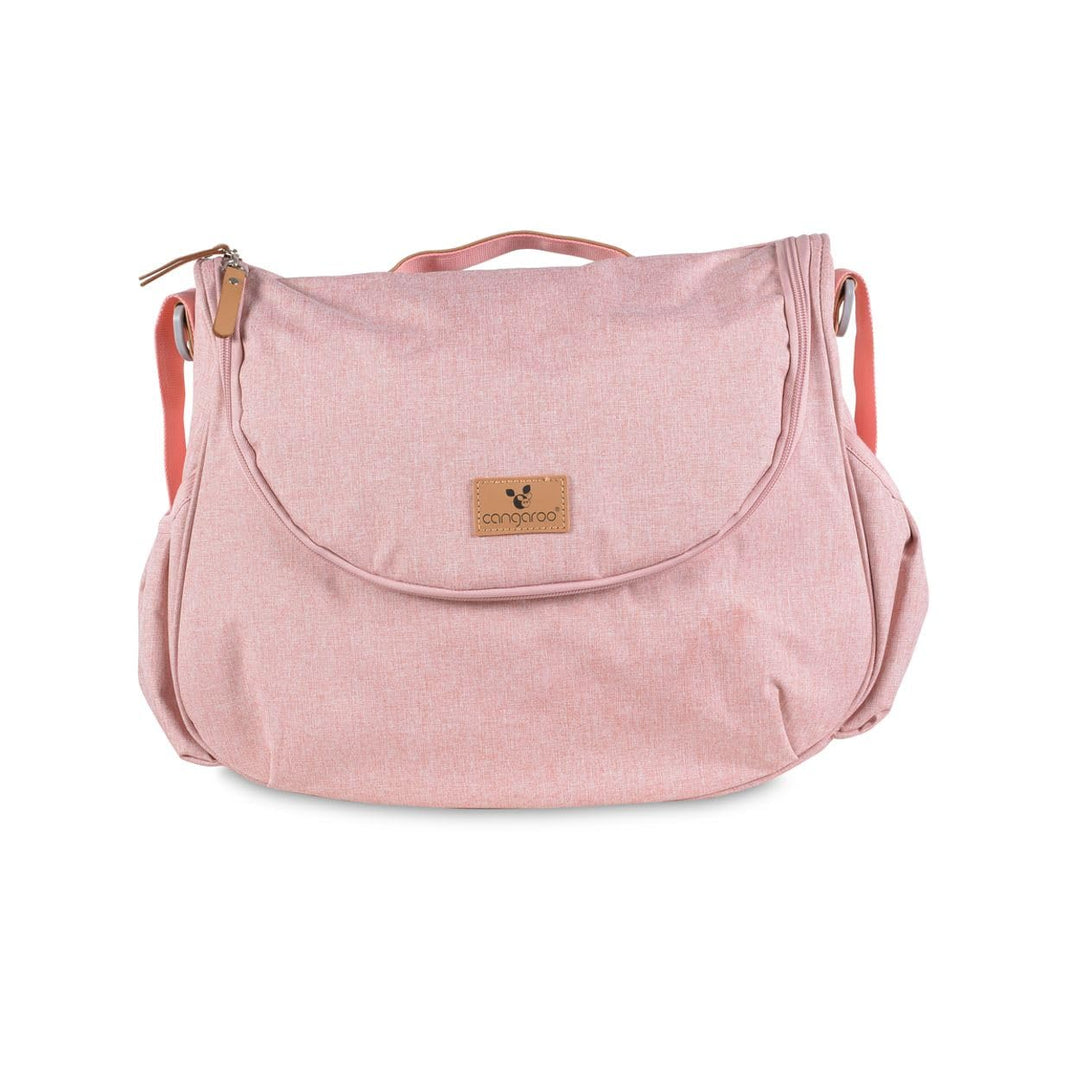 Cangaroo Wickeltasche Naomi Wickelunterlage, verstellbarer Gurt, Reissverschluss Rosa, Rosa