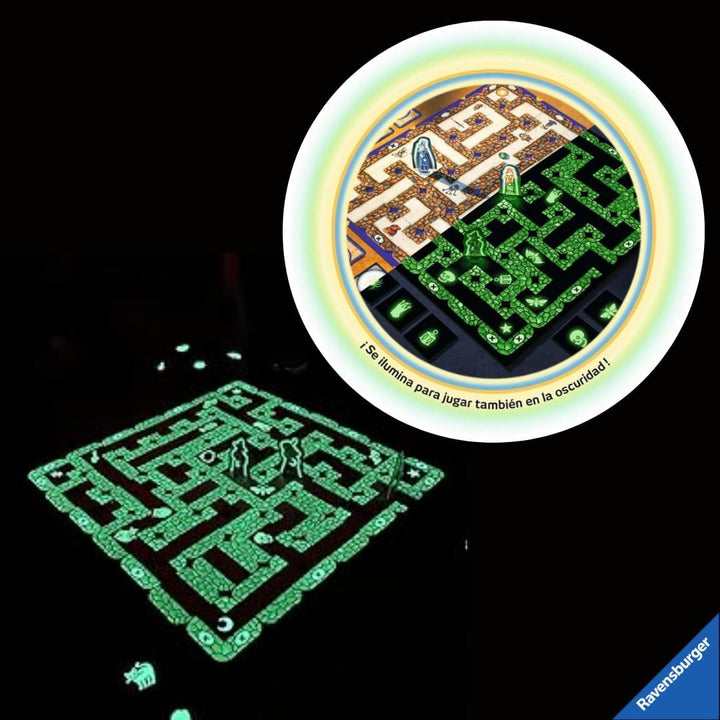 Ravensburger Laberinto Magico Glow In The Dark Brettspiel, 2-4 Spieler, Empfohlenes Alter 7+ (26692)