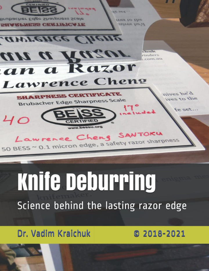 Knife Deburring: Science behind the lasting razor edge, Taschenbuch