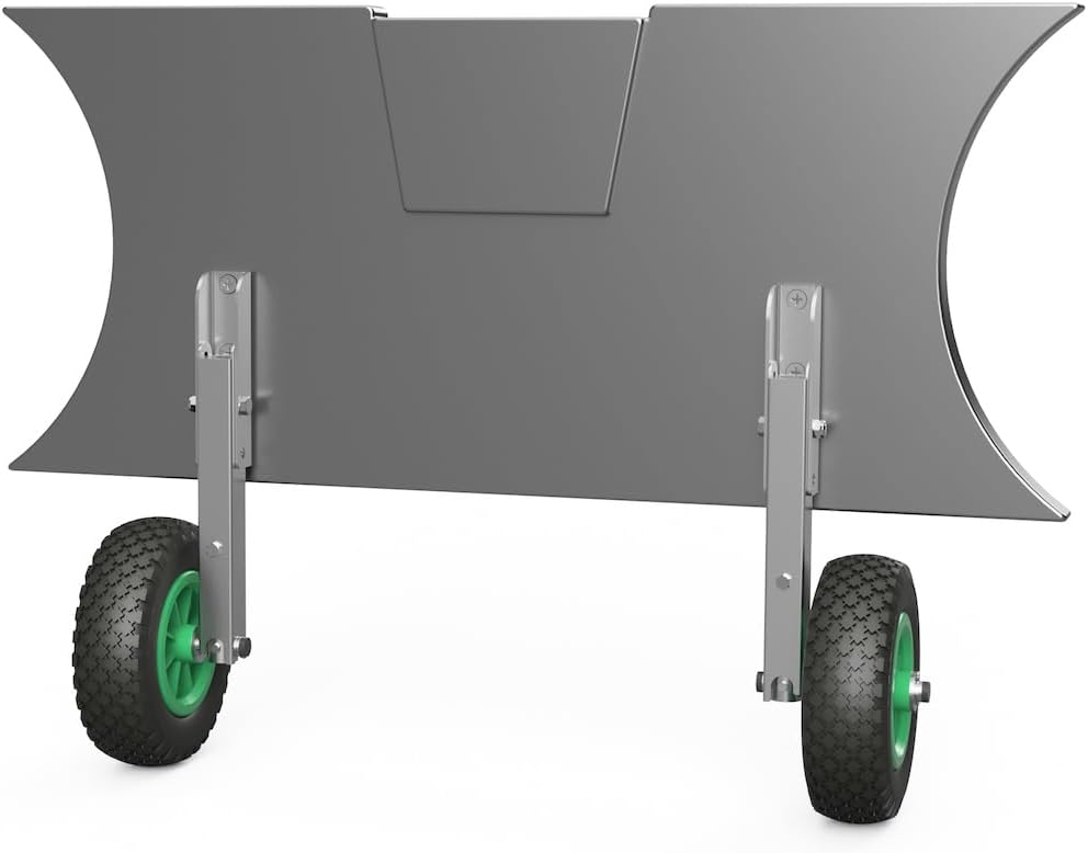 SUPROD Slipräder, Heckräder, Transporträder für Schlauchboot, mit EIN-Hand Bedienfunktion, HD200, Ed
