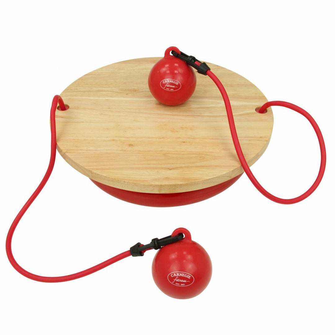 Carnegie Balance Board Gleichgewicht Therapie-Kreisel Toning Bälle Tube Bänder