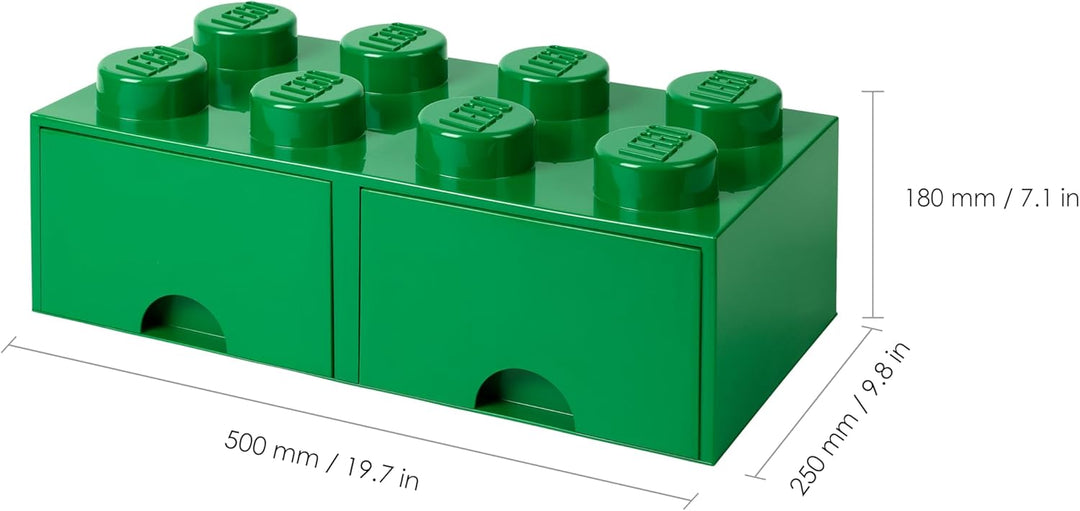 Lego L4006G.00 Drawer Aufbewahrungsbox Brick 8 - Grün