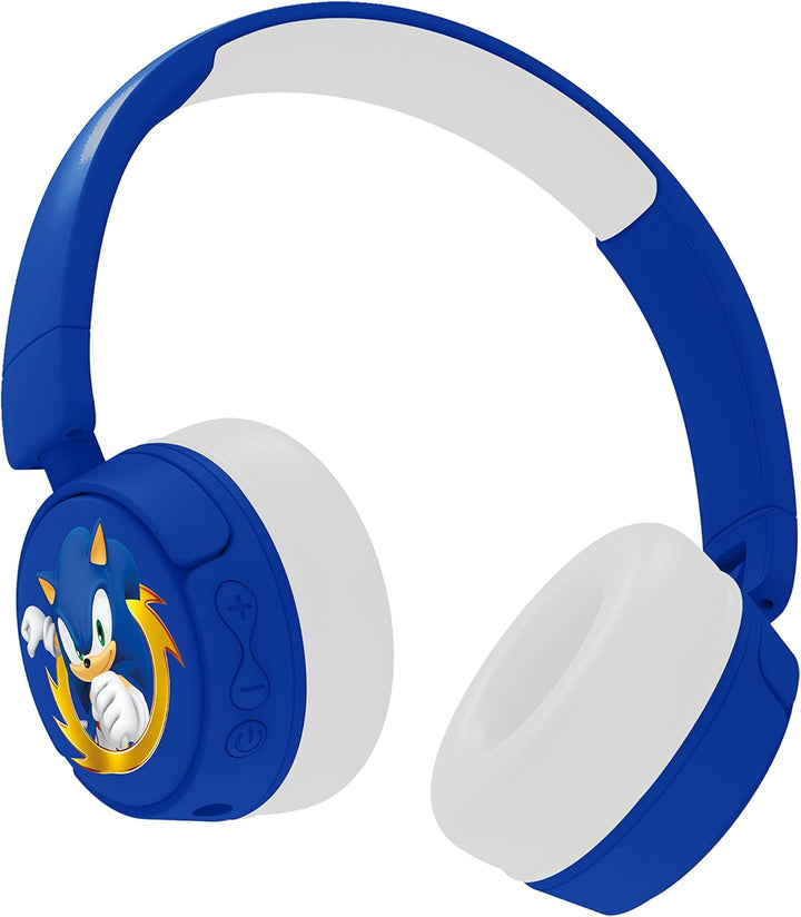 OTL Technologies Sonic – The Hedgehog Kinder-Kopfhörer, kabellos, SH0985, blau, Einheitsgrösse Einze