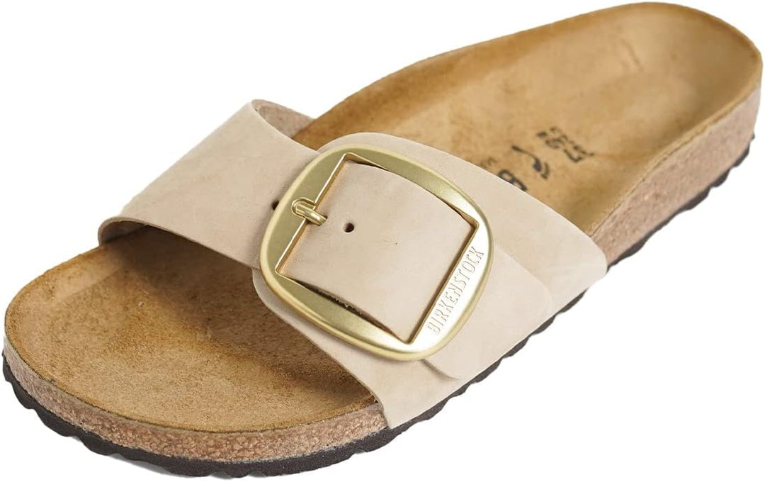 BIRKENSTOCK 1024009 Madrid Big Buckle Sandcastle Narrow FIT 39 EU Sandcastle N, 39 EU Sandcastle N