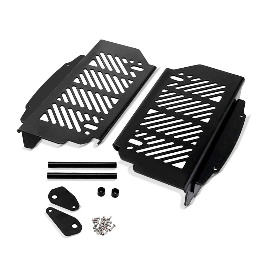 Kühlerschutz Aluminium Kompatibel für Husqvarna TE 300/250 / 150 i 17-20 schwarz