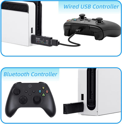 Mcbazel MayFlash Magic-S Ultimate Wireless Bluetooth USB Adapter für PS4/Switch/macOS/Windows/Raspbe