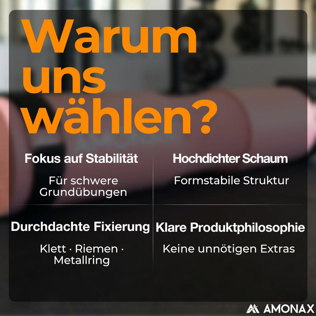 Amonax langhantel polster, extra dicke nackenpolster langhantel- Barbell Pad nackenschutz für hip th