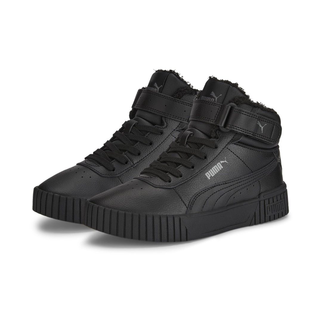 PUMA Mädchen Carina 2.0 Mid WTR JrSneaker 35.5 EU Puma Black Puma Black Dark Shadow, 35.5 EU Puma Bl